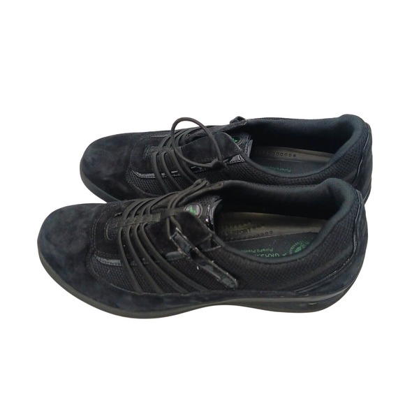 Grasshoppers‎ Shoes Womens 10 M Lace Sneakers Black Fabric EH32347 - Picture 2 of 14